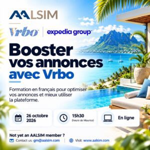 26.10.2026 Listing Optimisation Training with Vrbo (Expedia Group), Online 26.10.2026 Formation au0300 lu2019optimisation des annonces avec Vrbo (Groupe Expedia), En ligne